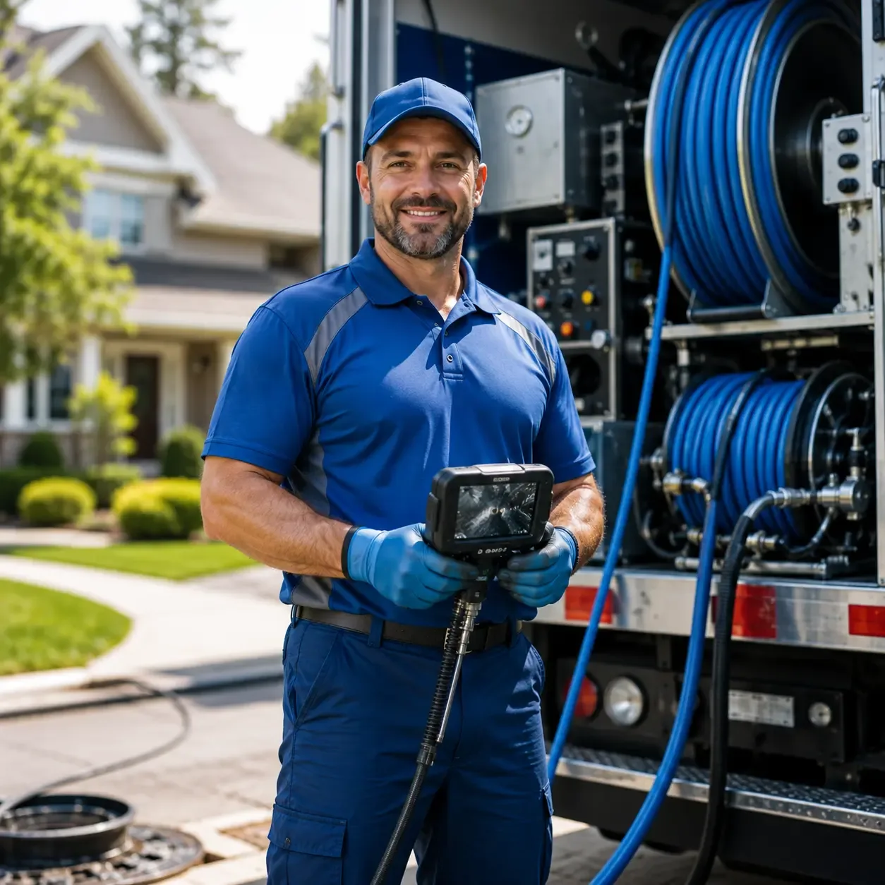 Local outdoor drain cleaning specialists in Fiatt, IL